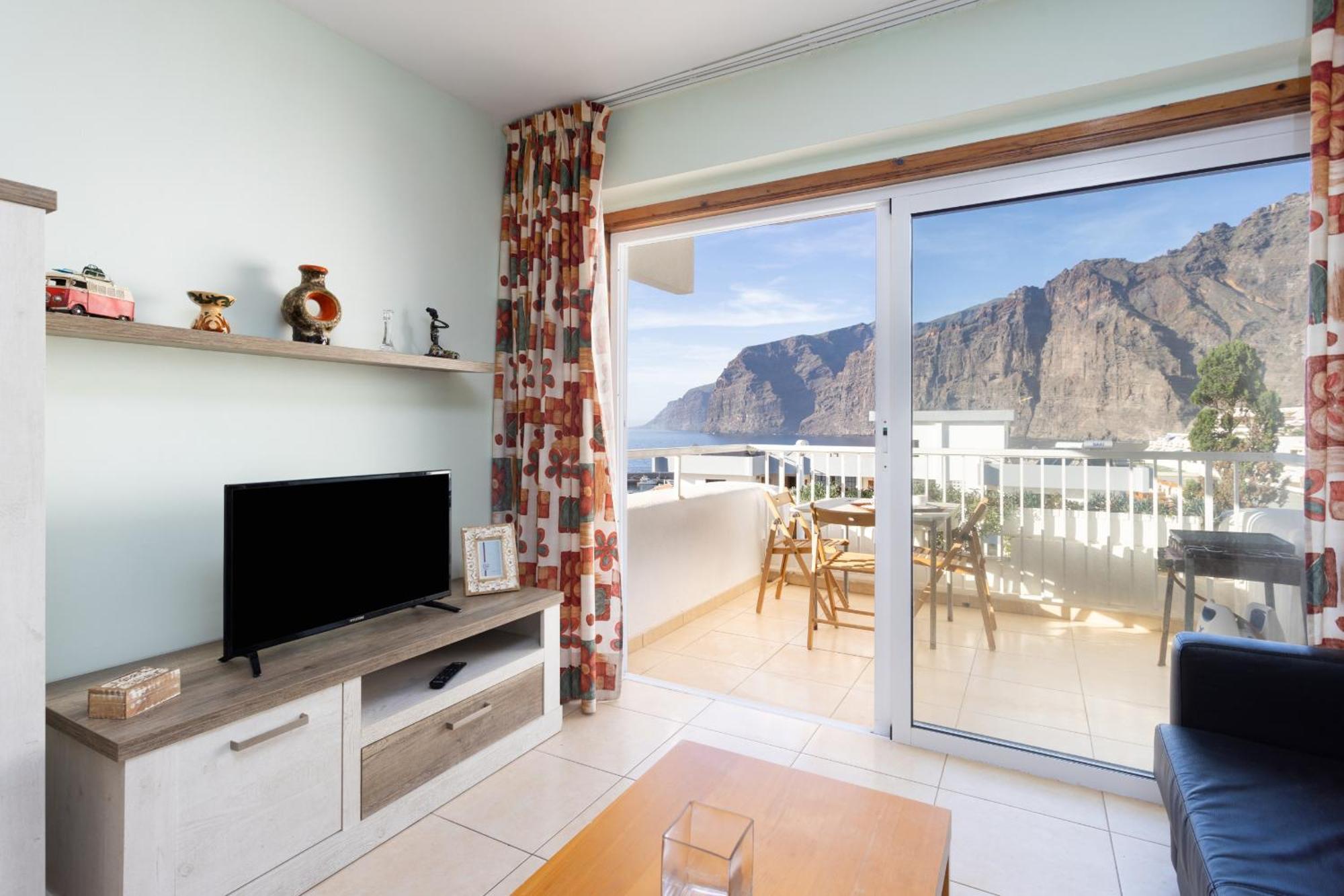 Okstay Los Gigantes With Ac, Terraces And Sea Views Santiago del Teide Eksteriør bilde